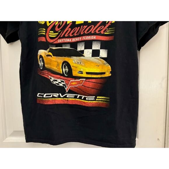 GM Official Corvette Graphic T-shirt Mens Large Chevy Sportscar Daytona - Picture 8 of 9